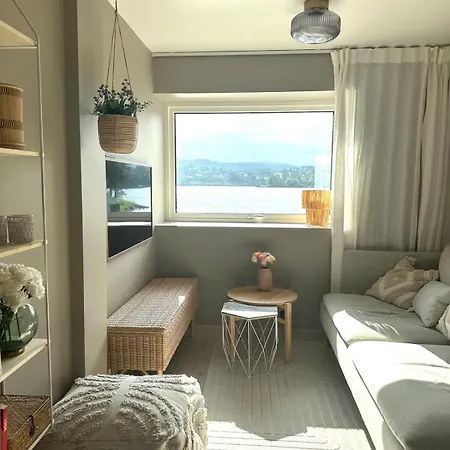 شقة Modern With Stunning View And Access To Sea برغن